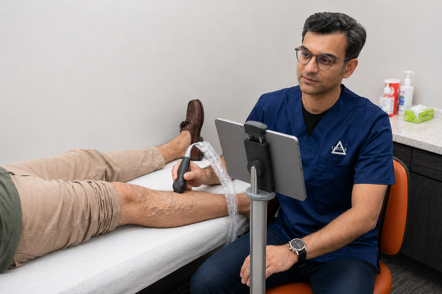 Modern varicose vein treatment
